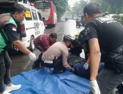 Kondisi Jalan Licin Akibat Hujan di Tangerang, Polisi Imbau Pengendara Konsentrasi dan Waspada Kecelakaan