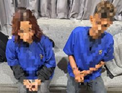 Polres Dumai Gelandang 2 Pelaku Narkoba, 13 Butir Ekstasi Logo ‘WhatsApp’ Disita