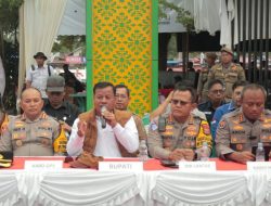 Polda Riau Gelar Konferensi Pers Pengamanan Pacu Jalur 2025