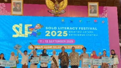 Rutan Surakarta Penuhi Undangan Pembukaan Solo Literacy Festival 2025, Dorong Minat Baca Sejak Dini