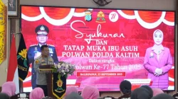 Peringati HUT Polwan Ke-77, Polda Kaltim Gelar Syukuran