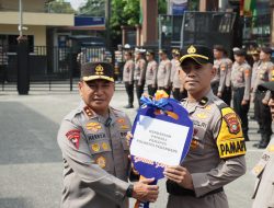 Kapolda Riau Pimpin Apel Launching PAMAPTA Polresta Pekanbaru