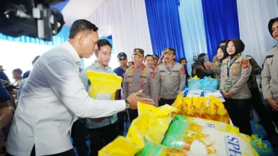 Polri Gelar Gerakan Pangan Murah saat Tanam Serentak Kuartal IV