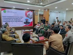 Kapolres Kutai Kartanegara Hadiri Rapat Koordinasi Satgas Penertiban Kawasan Hutan, Dorong Sinergi Antarlembaga