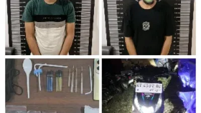 Tak Berkutik Saat Disergap, Dua Pengedar Narkoba di Tenggarong Digulung Satresnarkoba Polres Kukar