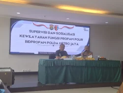 Bidpropam Polda Metro Jaya Gelar Supervisi dan Sosialisasi Whistle Blowing System (WBS), Tekankan Integritas dan Pengawasan Internal