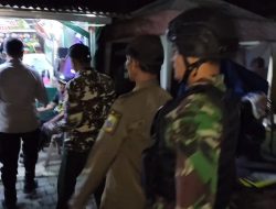 Patroli Malam Koramil 06/dan Komponen Pendukung Jaga Kondusifitas Wilayah Setu