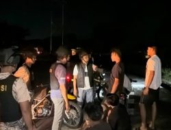 Cegah Premanisme dan Genk Motor, Kapolres Siak Pimpin Patroli Malam Bersama Tim RAGA