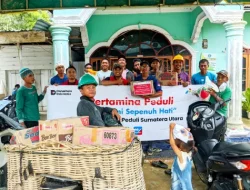 Motor Angkut Sawit Bantu PGN Salurkan Bantuan di Desa Putus Akses di Aceh Tamiang