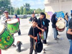 Group Kesenian Tradisional Minang dan IKTR Pekanbaru Kembali Turun ke Jalan Galang Dana Musibah di Maninjau