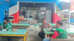 Ditbinmas Polda Kaltim Gelar Binluh dan Silaturahmi di Warung Ojol Kamtibmas, Serap Aspirasi Driver Ojek Online