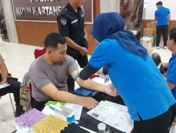 Polres Kukar Gelar Pemeriksaan Kesehatan Berkala, 108 Personel Ikuti Hari Pertama