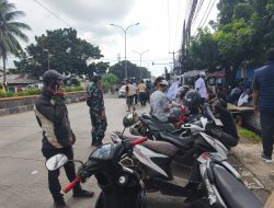 Koramil 01/Tambun Bersama Polri Kendalikan Aksi di PT KBU Tanpa Gesekan