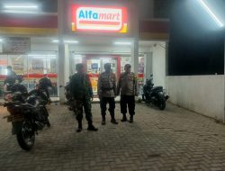 Patroli Gabungan, Koramil 11 Pebayuran Harapkan Ramadan Tanpa Perang Petasan dan Tawuran