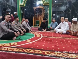 Tarawih Keliling Ditbinmas Polda Kaltim, Perkuat Sinergi dan Sampaikan Pesan Kamtibmas di Balikpapan Utara