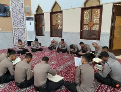 Perkuat Iman di Bulan Ramadan, Personel Polda Kaltim Tadarus Al-Qur’an Bersama SSDM Mabes Polri Secara Virtual