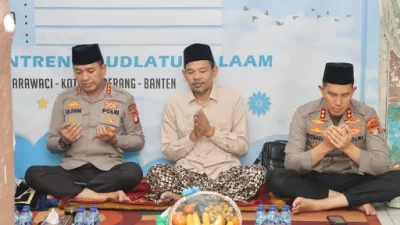 Silaturahmi Ramadan, Kapolres Tangerang Kota dan PCNU Sepakat Jaga Kota dari Tawuran dan Narkoba