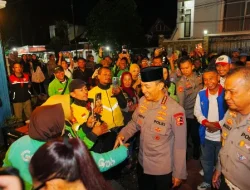 Momen Kapolri Interaksi-Serap Aspirasi Ojol di Kedai Ado Presisi