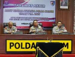 Taklimat Akhir Audit Kinerja Tahap I, Kapolda Kaltim Tekankan Peningkatan Akuntabilitas dan Perbaikan Administrasi