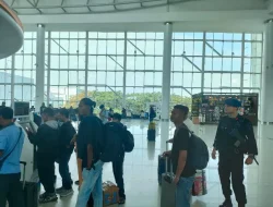 Patroli Gegana Brimob Kaltim Perketat Pengamanan Arus Mudik di Balikpapan