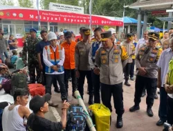 Kapolda Kaltim Cek Kesiapan Pos Pam dan Pos Yan di Bandara SAMS Sepinggan dan Pelabuhan Semayang Balikpapan