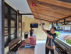 Wujudkan Lingkungan Kerja yang Nyaman, Polsek Loa Kulu Gencarkan Program “Indonesia ASRI”