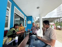 Bhabinkamtibmas Desa Tani Harapan Laksanakan Sambang dan Berikan Himbauan Kamtibmas