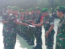 Dandim 0509 Lepas Cuti Lebaran, Prajurit Diminta Manfaatkan Waktu Bersama Keluarga