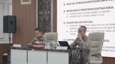 Tingkatkan Profesionalisme Anggota, Polres Kukar Sosialisasikan Aturan Baru Penilaian Kinerja Personel