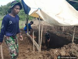 Kodim 0509 Bekasi Bangun Jembatan Gantung di Cibarusah