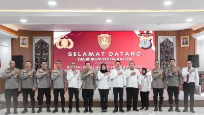 Perkuat Pemahaman Hukum Personel, Bidkum Polda Kaltim Gelar Sosialisasi di Polres Kukar