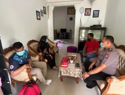 Wujud Kepedulian Pimpinan, Dokkes Polres Kukar Gelar “Home Visit” Berikan Layanan Medis bagi Personel Sakit