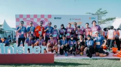 Dukung Gaya Hidup Sehat dan Amal, Kapolres Kukar Beserta Ketua Bhayangkari Cabang Kukar Ikuti Kemala Run 2026 di Bali