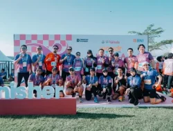 Dukung Gaya Hidup Sehat dan Amal, Kapolres Kukar Beserta Ketua Bhayangkari Cabang Kukar Ikuti Kemala Run 2026 di Bali