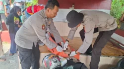 Seorang Pria Ditemukan Meninggal Dunia Saat Beristirahat di Pos Kamling Polsek Samboja Pastikan Tidak Ada Tanda Kekerasan