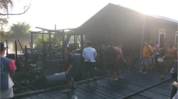 Respons Cepat Polsek Muara Kaman Tangani Kebakaran di Desa Kupang Baru, Pastikan Keamanan dan Olah TKP di Lokasi Terisolir