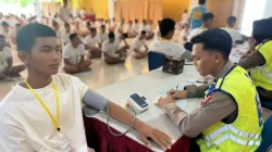 Pemeriksaan Kesehatan Tahap I Hari Ke-6 Calon Bintara Polri 2026 Polda Kaltim Berjalan Lancar
