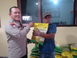 Ringankan Beban Warga, Polsek Anggana Serbuan 2 Ton Beras Murah dalam Gerakan Pangan Murah Serentak