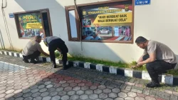 Wujudkan Lingkungan Mako yang Nyaman, Polsek Tenggarong Seberang Gelar Program “ASRI POLRI”