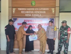 Kawal Penyaluran BLT Dana Desa di Kahala, Polsek Kenohan Pastikan Bantuan Tepat Sasaran