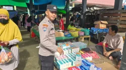 Cegah Kriminalitas, Polsek Loa Kulu Intensifkan Patroli Dialogis Sasar Titik Keramaian