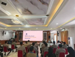 Tingkatkan Kompetensi Personel, Bag SDM Polres Kukar Gandeng Universitas Terbuka Gelar Sosialisasi Perkuliahan