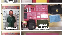 Berantas Habis! Polsek Muara Kaman Bongkar Jaringan Besar Narkoba, Setengah Kilogram Sabu dan Ganja Disita