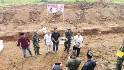 Dorong Kesejahteraan Warga, Dandim 0509 Bekasi Resmikan Pembangunan Koperasi Desa