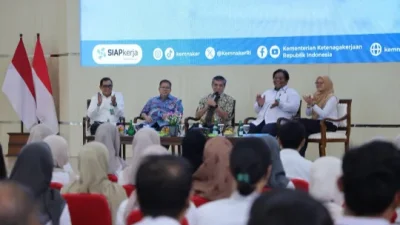 Menaker: Pelatihan Vokasi Kunci Tingkatkan Penyerapan Tenaga Kerja