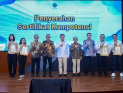 Magang Nasional Batch I Ditutup, Kemnaker Perkuat Sertifikasi Kompetensi dan Akses Kerja