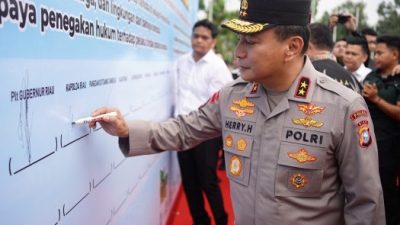 Apel Kesiapan Satgas Anti Narkoba Riau Digelar, Perkuat Sinergi Menuju Riau Bersih Narkoba