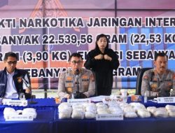 Ungkap 7 Kasus Besar Narkoba, Polda Riau Amankan 10 Tersangka