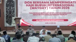 Sejukkan Suasana May Day 2026, Polres Kukar Gelar Doa Bersama dan Pengajian Yasinan