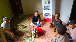 Sentuhan Kasih di Loa Kulu: Polsek Loa Kulu Salurkan Bantuan Sembako Untuk Lansia dan Warga Kurang Mampu